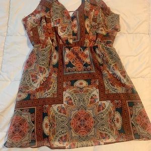 BCBGeneration pattern mini dress